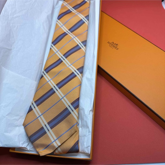 HERMES エルメス ネクタイ 新品未使用品 箱付き タグ付き - ネクタイ