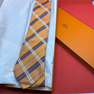 エルメス(Hermes)のHERMES エルメス　ネクタイ　新品未使用品　箱付き　タグ付き(ネクタイ)