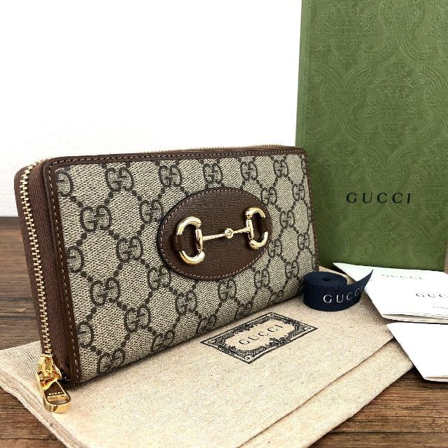 桜瑪瑙 未使用品 CELINE ラージジップウォレット カーキ 156 | www