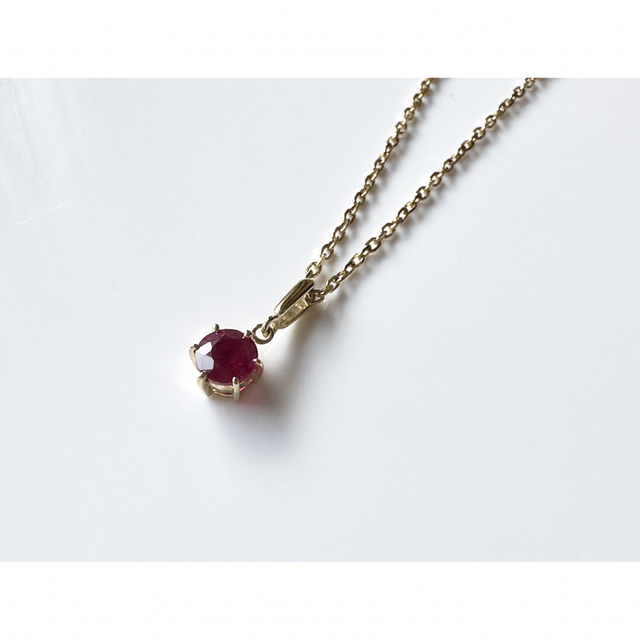 MIKIMOTO  ルビーネックレス  K18 3