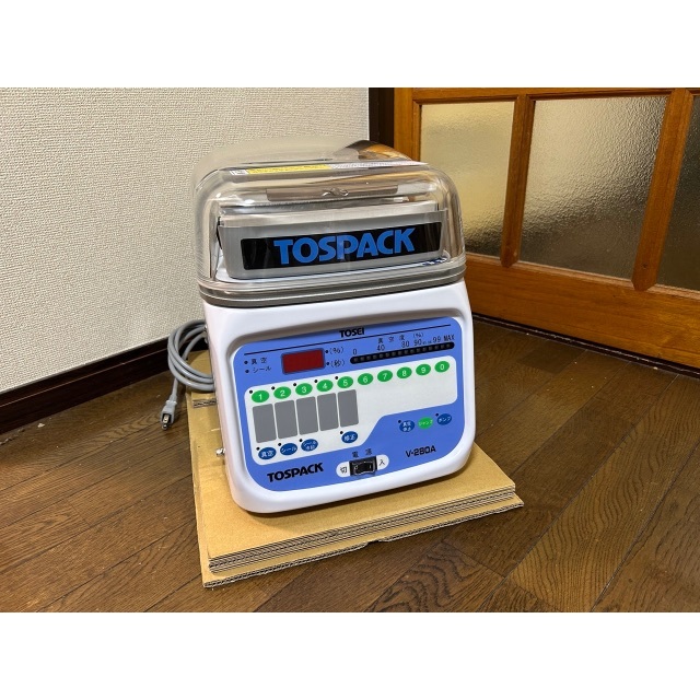 卓上型真空包装機 TOSEI トスパック V-280A クリアドームチャンバー