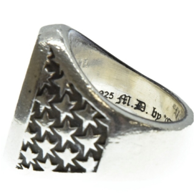 Chrome Hearts(クロムハーツ)のクロムハーツ　カメオスペック　シルバーリング　14号 メンズのアクセサリー(リング(指輪))の商品写真