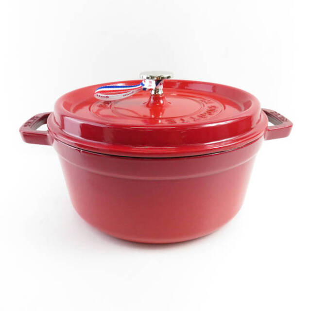 STAUB - 未使用 STAUB ストウブ ピコココットラウンド 両手鍋 1点