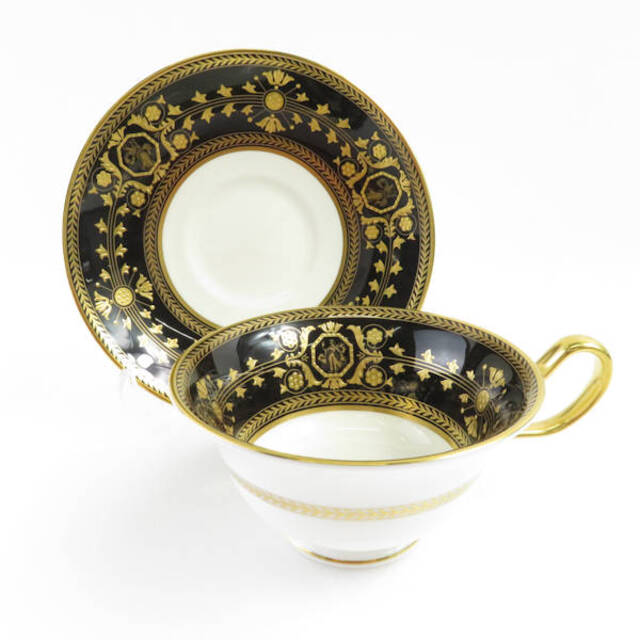 未使用 WEDGWOOD ウェッジウッド アストバリーブラック ティーカップ&ソーサー 1客 ピオニー 金彩 22K ゴールド 最高級 SC5786C 未使用 WEDGWOOD ウェッジウッド アストバリーブラック ティーカップ&ソーサー 1客 ピオニー 金彩 22K ゴールド 最高級 SC5786C