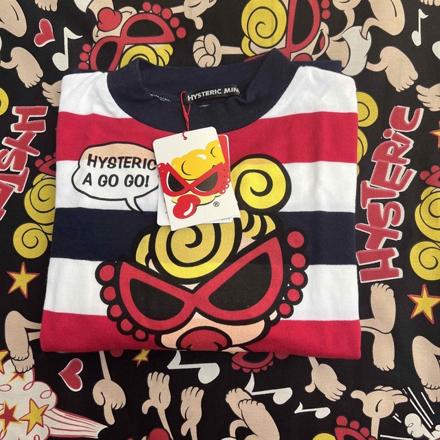 HYSTERIC MINI(ヒステリックミニ)のロングTシャツ キッズ/ベビー/マタニティのキッズ服女の子用(90cm~)(Tシャツ/カットソー)の商品写真