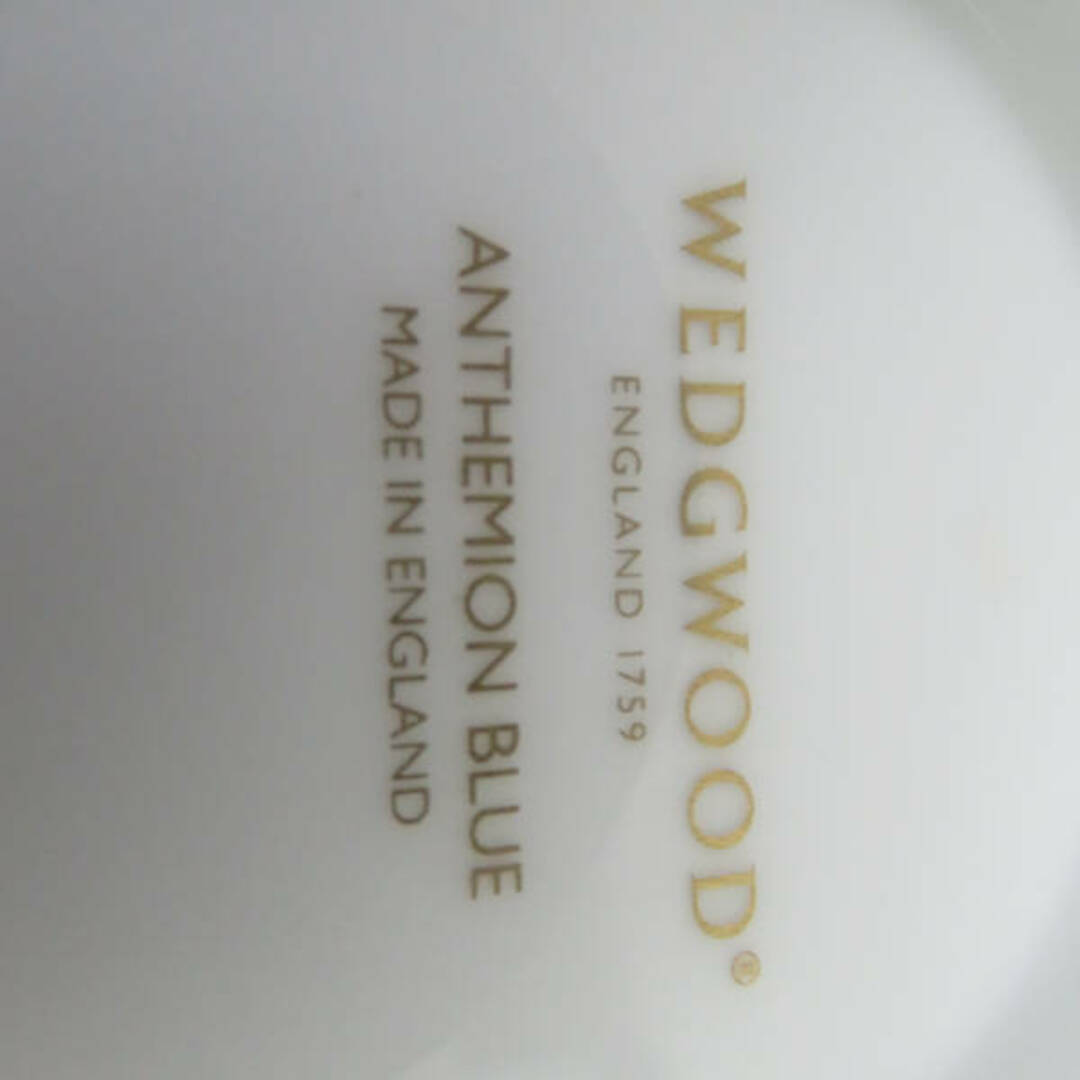 WEDGWOOD(ウェッジウッド)の未使用 WEDGWOOD ウェッジウッド アンセミオンブルー シュガーポット 1点 砂糖 ボックス レア 希少 SC5790C  インテリア/住まい/日用品のキッチン/食器(その他)の商品写真