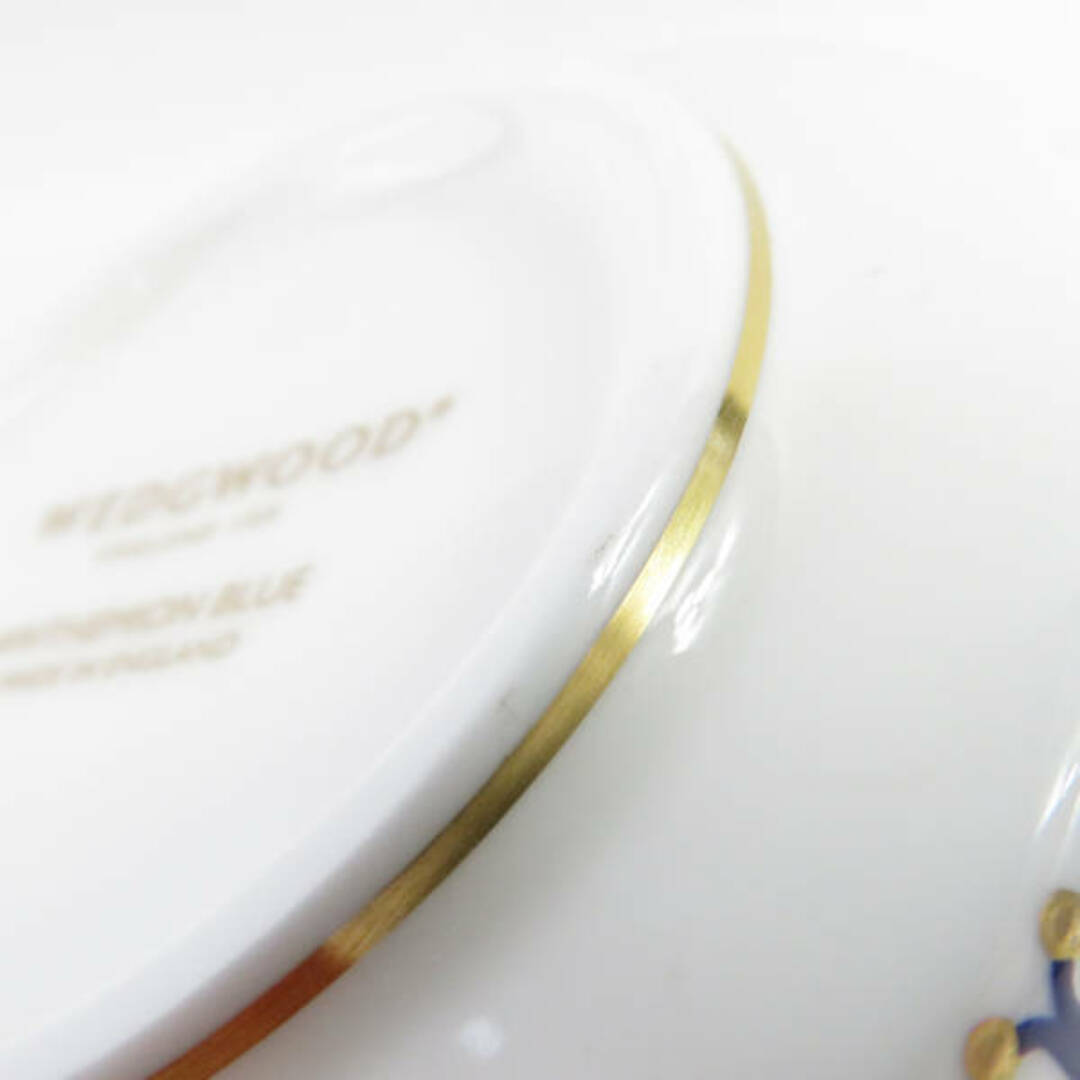 WEDGWOOD(ウェッジウッド)の未使用 WEDGWOOD ウェッジウッド アンセミオンブルー シュガーポット 1点 砂糖 ボックス レア 希少 SC5790C  インテリア/住まい/日用品のキッチン/食器(その他)の商品写真