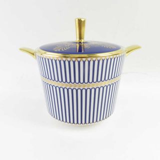 ウェッジウッド(WEDGWOOD)の未使用 WEDGWOOD ウェッジウッド アンセミオンブルー シュガーポット 1点 砂糖 ボックス レア 希少 SC5790C (その他)