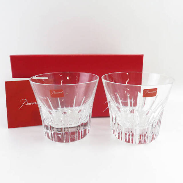 未使用 Baccarat バカラ エトナ タンブラー 2点 クリスタル ペア