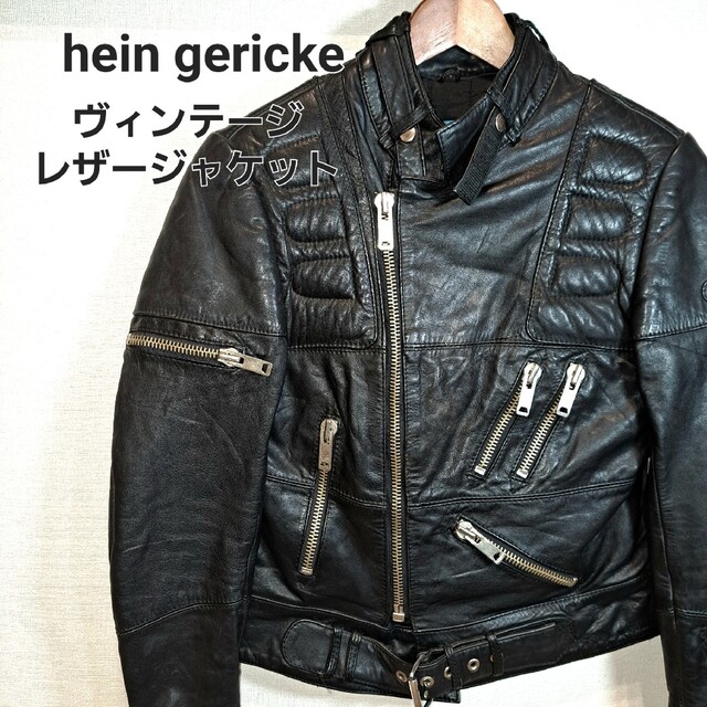 ノースフェイスhein gericke、ハインゲリック、ライダースジャケット、レザージャケット