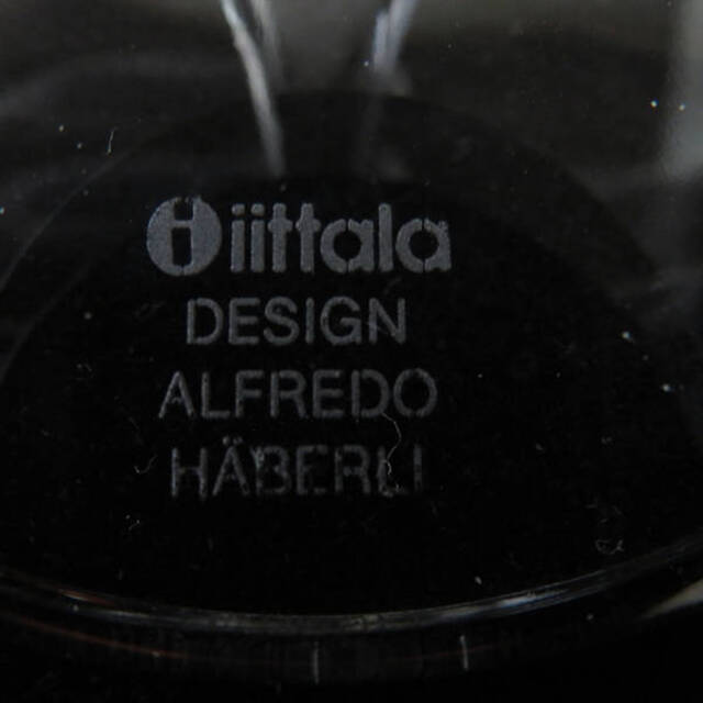 iittala(イッタラ)の美品 iittala イッタラ ALFREDO HABERLI エッセンス ホワイト ワイングラス 2客 ペア SY4824S  インテリア/住まい/日用品のキッチン/食器(グラス/カップ)の商品写真