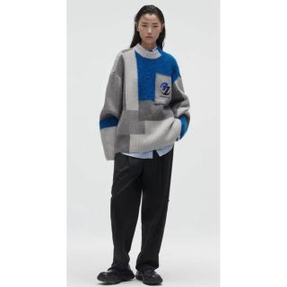 ザラ(ZARA)のADERERROR ZARA パックワークオーバニットL-XL(ニット/セーター)