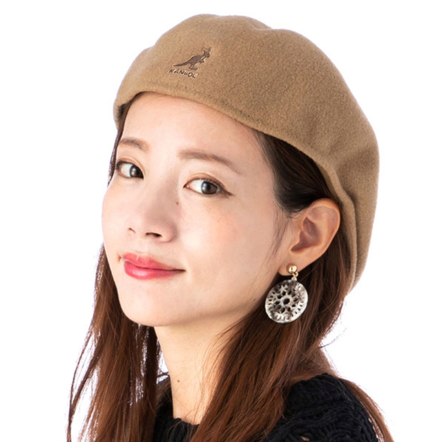 KANGOL(カンゴール)のKANGOL HUNTING WOOL 504 カンゴール ハンチング　ベレー帽 レディースの帽子(ハンチング/ベレー帽)の商品写真