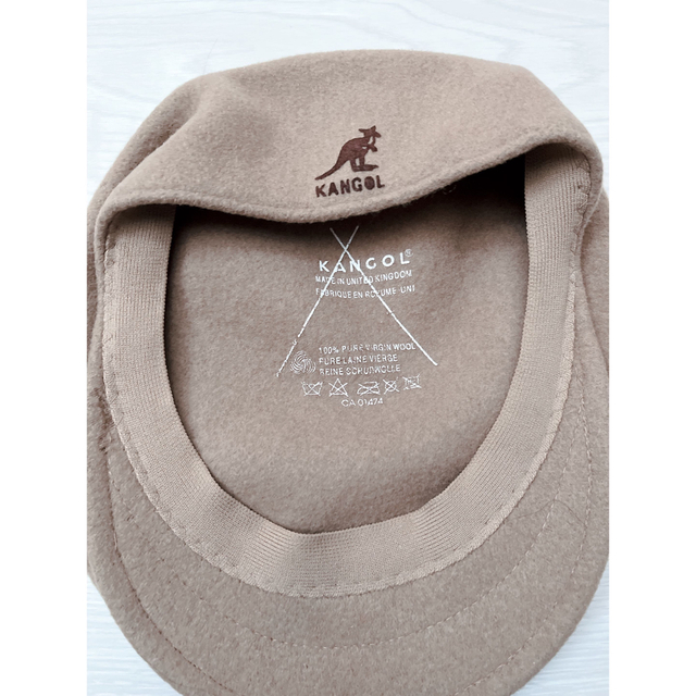 KANGOL(カンゴール)のKANGOL HUNTING WOOL 504 カンゴール ハンチング　ベレー帽 レディースの帽子(ハンチング/ベレー帽)の商品写真