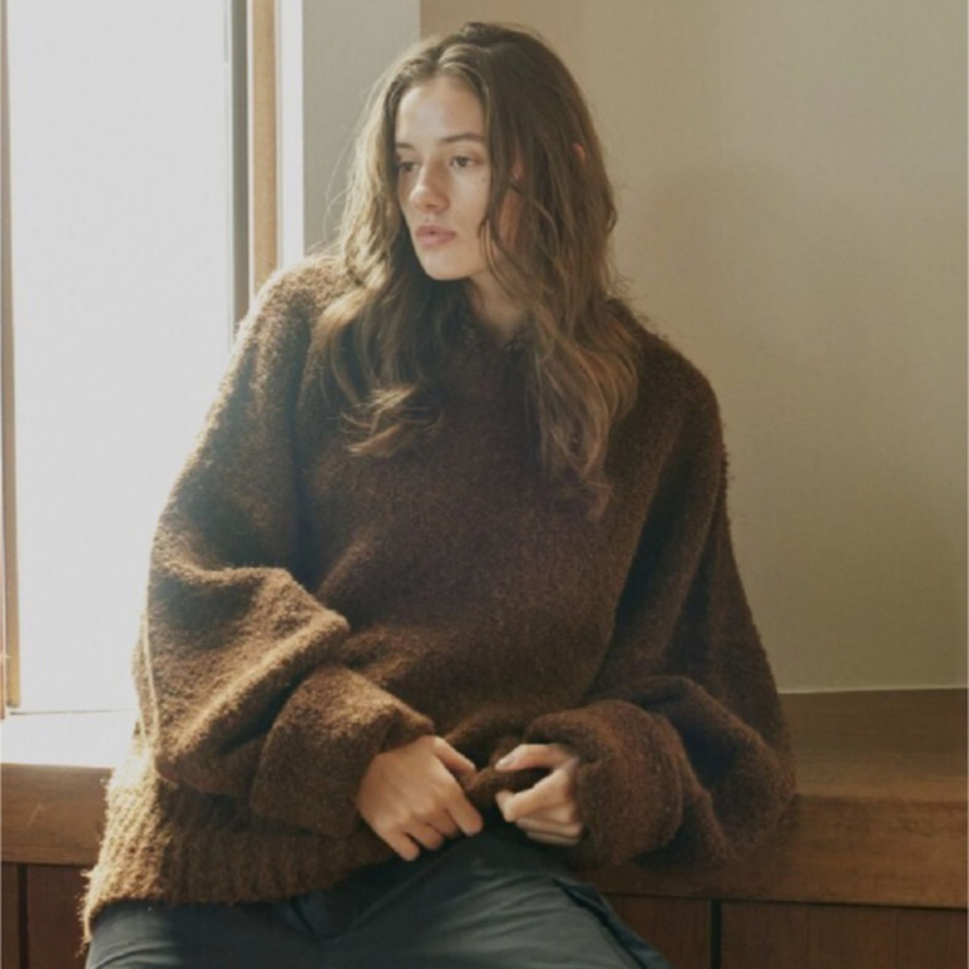 Soerte Oversize loopyarn knit