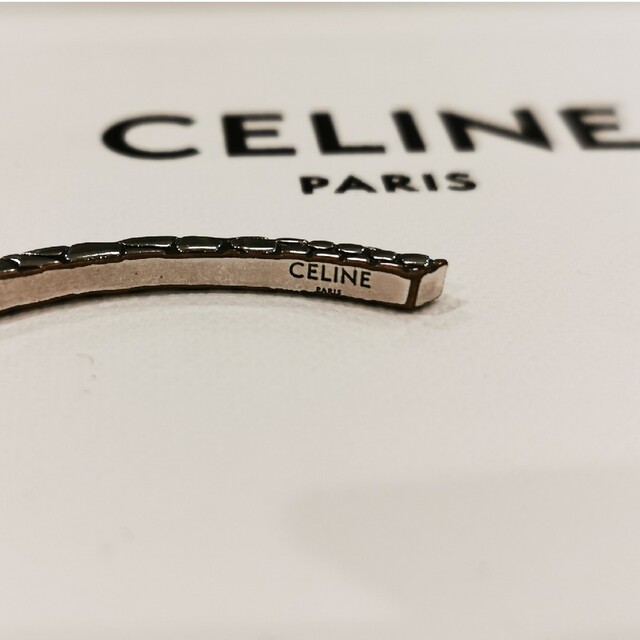 celine(セリーヌ)のCELINE　アニマルスクエアブレスレット　シルバー　Ｃ4 メンズのアクセサリー(ブレスレット)の商品写真