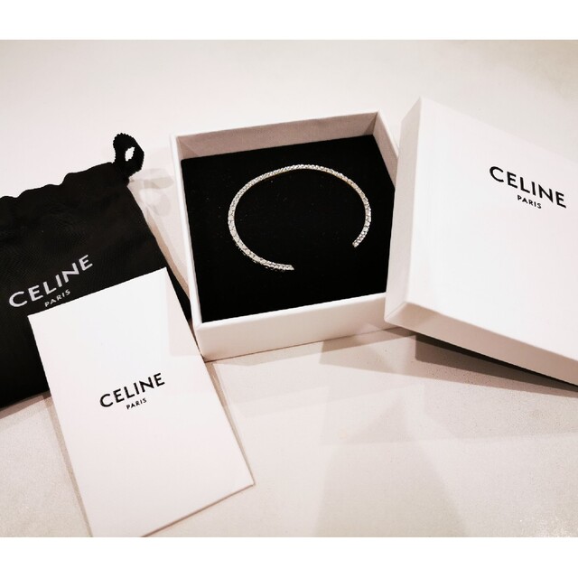 celine(セリーヌ)のCELINE　アニマルスクエアブレスレット　シルバー　Ｃ4 メンズのアクセサリー(ブレスレット)の商品写真