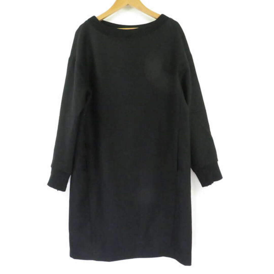 ADORE - ADORE アドーア ワンピース ブラック系 36 毛100% 長袖 ADORE - ADORE アドーア ワンピース ブラック系 36 毛100% 長袖