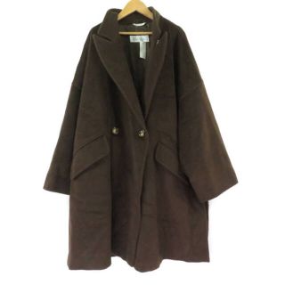 Max Mara　ロングコート　厚手　ブラウン　レディース　冬物　高級