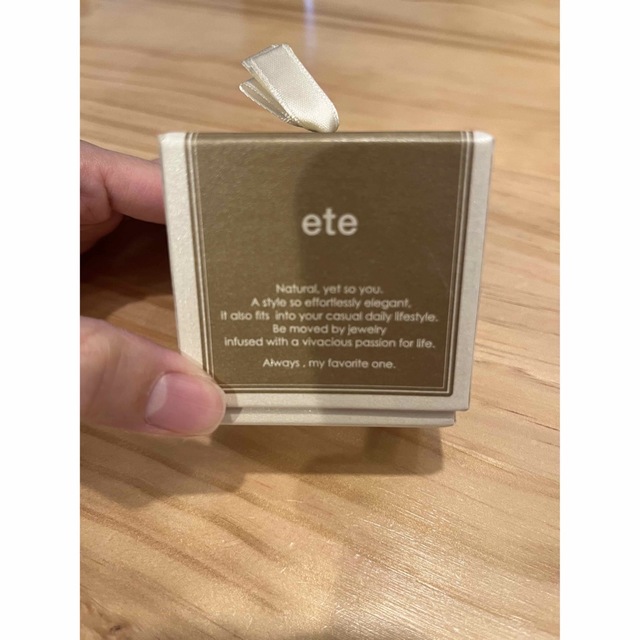 ete(エテ)のete エテ　一粒ダイヤネックレス　ハートパブェネックレス レディースのアクセサリー(ネックレス)の商品写真