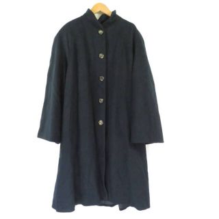 アニオナ(Agnona)の AGNONA アニオナ コート ネイビー系 42 カシミヤ100％ アウター レディース AC1054B19 (ロングコート)