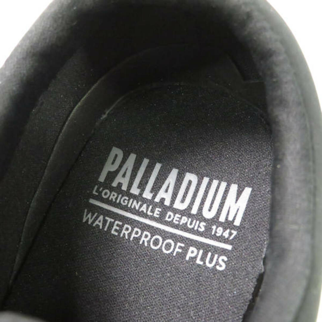 PALLADIUM(パラディウム)の未使用 PALLADIUM パラディウム Pampa（76356-022-M）パンパオックスパドルライトWP+ レインシューズ ブラック系 22.5cm PVC、ラバー 撥水 防水 靴 スニーカー レディース AU1095C  レディースの靴/シューズ(レインブーツ/長靴)の商品写真