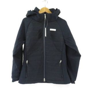 ブリーフィング(BRIEFING)の美品 BRIEFING ブリーフィング パーカー グレー系 XS ポリエステル他 ブルゾン ダブルジップ フード ゴルフ メンズ AU1067A47 (パーカー)