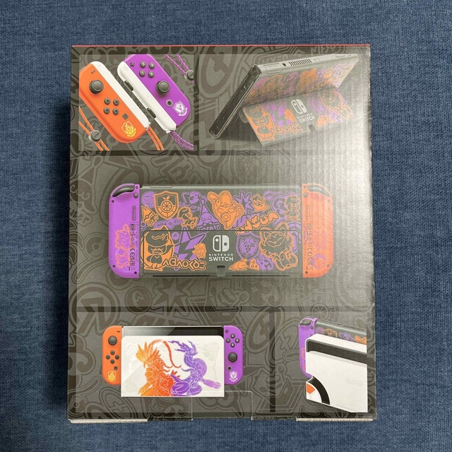 Nintendo Switch(ニンテンドースイッチ)の任天堂 スイッチ ポケモン スカーレット・バイオレットエディション 新品 エンタメ/ホビーのゲームソフト/ゲーム機本体(家庭用ゲーム機本体)の商品写真