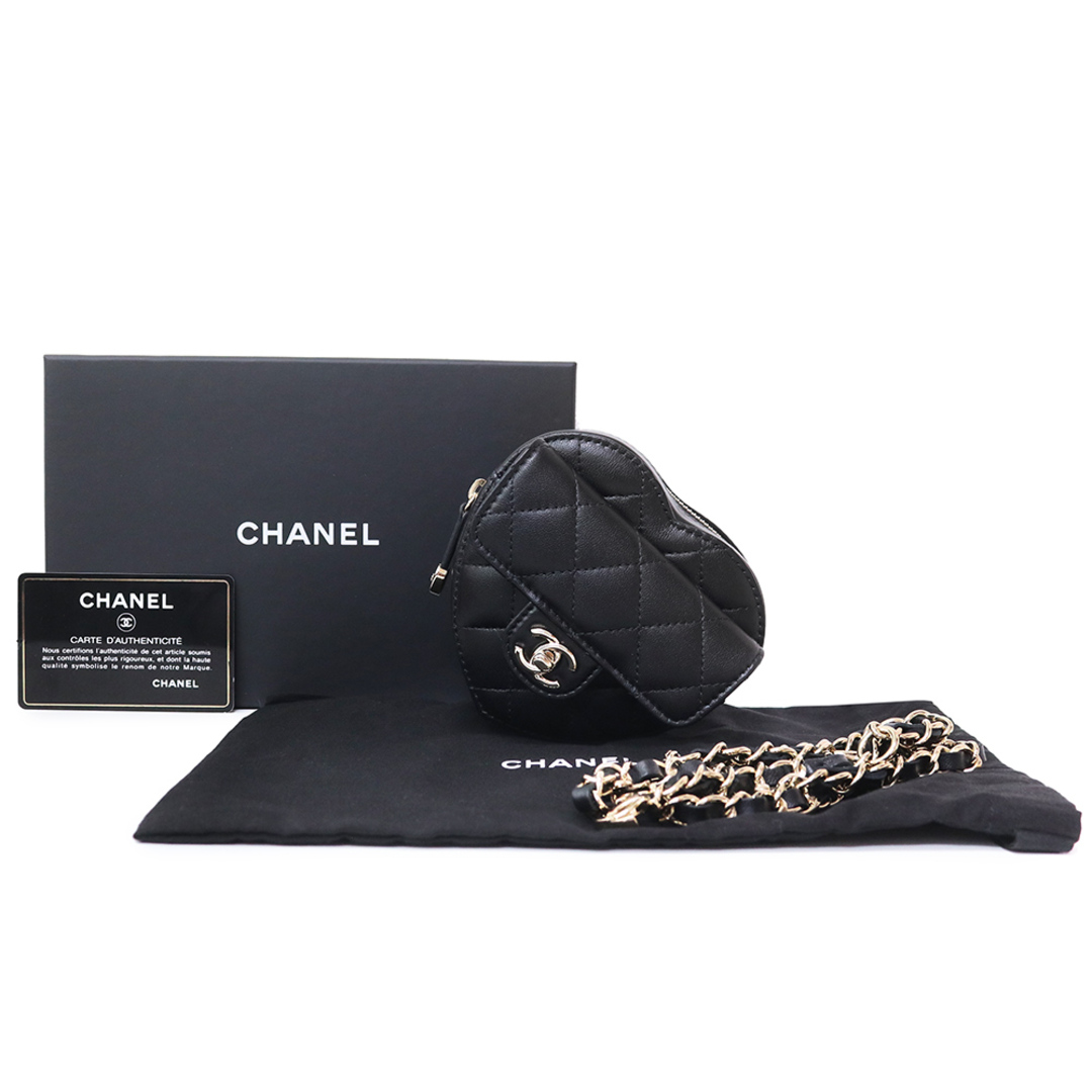 CHANEL - シャネル CHANEL マトラッセ ココマーク ハート チェーン