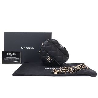 シャネル CHANEL マトラッセ ココマーク ハート チェーン ヒップ