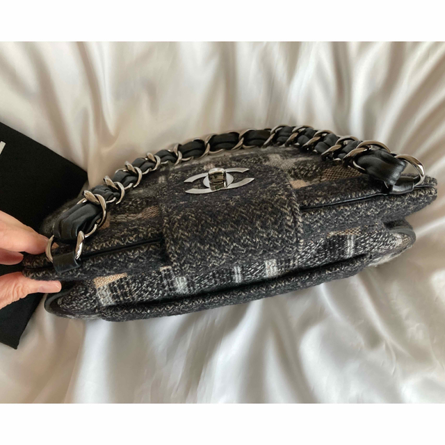 CHANEL(シャネル)の専用♡シャネル　CHANEL ツイード　チェーン　ショルダーバッグ  レディースのバッグ(ショルダーバッグ)の商品写真