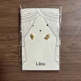 LILOU - 【新品】Lilouダイヤ型ピアス