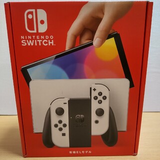 ニンテンドースイッチ(Nintendo Switch)の【新品】Nintendo Switch 有機EL ホワイト(携帯用ゲーム機本体)