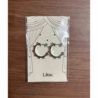 リル(LILOU)の【新品】Lilouハーフフープピアス(ピアス)