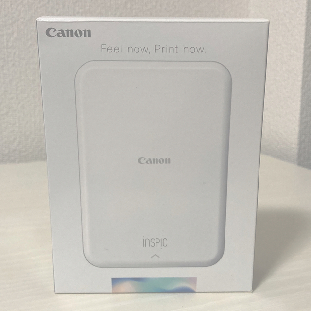 Canon(キヤノン)のキヤノン スマホ専用ミニフォトプリンター iNSPiC PV-123-SB ブル スマホ/家電/カメラのPC/タブレット(PC周辺機器)の商品写真