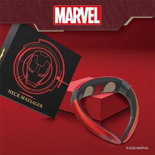 マーベル(MARVEL)の値下げ！！新品！！　マーベル　アイアンマン　U型ネックマッサージャー(マッサージ機)