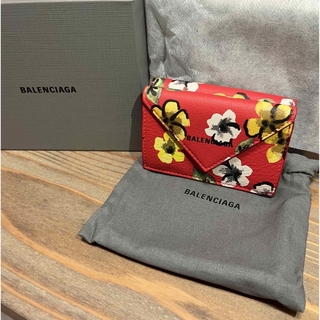 バレンシアガ(Balenciaga)のバレンシアガ　花柄三折財布(財布)