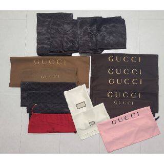 グッチ(Gucci)のグッチ☆GUCCI☆保存袋☆ショップ袋☆20枚セット⑤(ショップ袋)