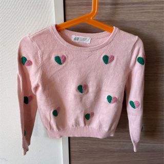 エイチアンドエム(H&M)のH&M ♡ニット100センチ　ガールズ(ニット)