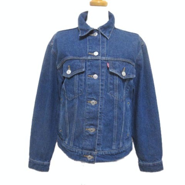 Levi's(リーバイス)のリーバイス Levi's 2nd デニムジャケット ジージャン Gジャン 青  レディースのジャケット/アウター(Gジャン/デニムジャケット)の商品写真