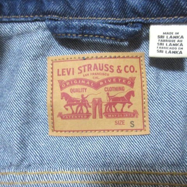 Levi's(リーバイス)のリーバイス Levi's 2nd デニムジャケット ジージャン Gジャン 青  レディースのジャケット/アウター(Gジャン/デニムジャケット)の商品写真