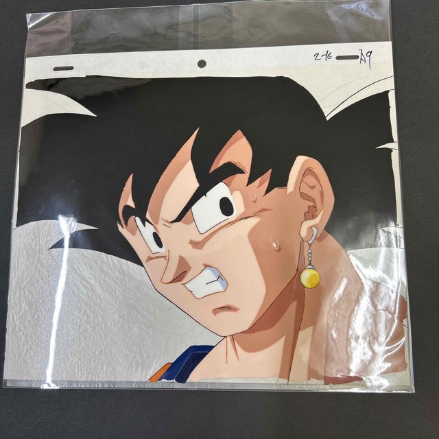 DBZ セル画＋原画:animation cell 孫悟空:Goku 短納期 49000円引き