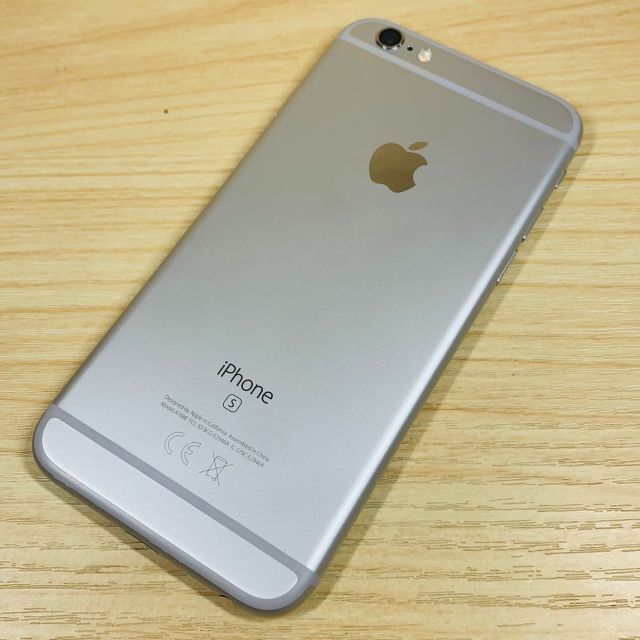 ﾊﾞｯﾃﾘｰ100％ 超美品 SIMﾌﾘｰ iPhone6s 16GB P133