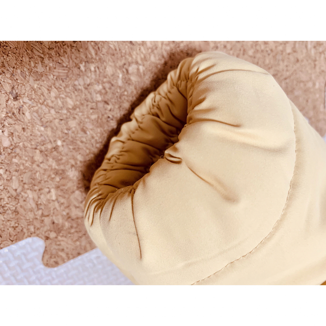 アカチャンホンポ(アカチャンホンポ)のダウンジャケット✴︎アカチャンホンポ✴︎80イエロー キッズ/ベビー/マタニティのベビー服(~85cm)(ジャケット/コート)の商品写真
