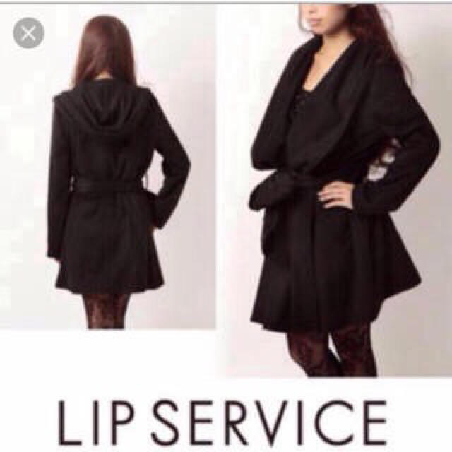 LIP SERVICE(リップサービス)のリップサービス♡ガウンコート リボン レディースのジャケット/アウター(ガウンコート)の商品写真