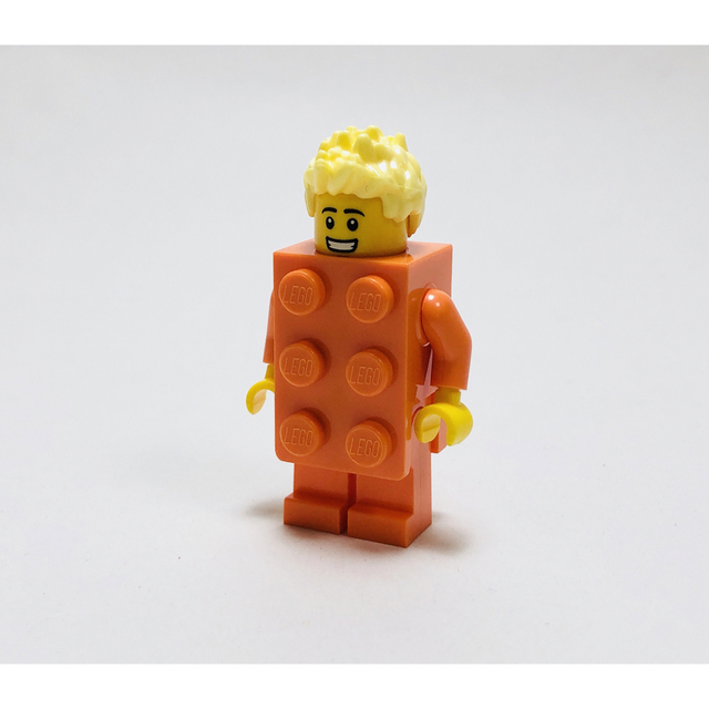 Lego - 【新品未使用】レゴ LEGO ミニフィグ ブリックガイ オレンジの