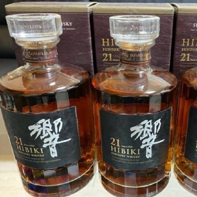 価格は安く - サントリー 2本 箱あり 響21年 700ml サントリーウィスキー ウイスキー