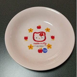 ハローキティ - ハローキティ お皿 おはなキティ 昭和レトロの ハローキティ - ハローキティ お皿 おはなキティ 昭和レトロの