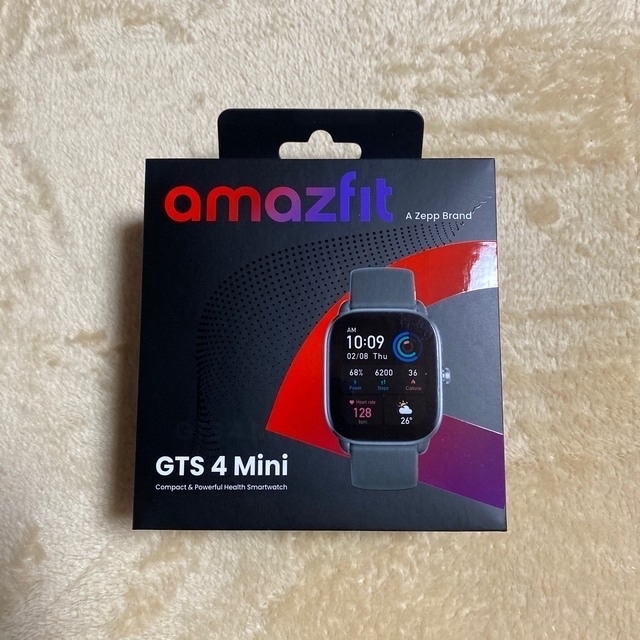 amazfit gts4 mini（ミッドナイトブラック）のサムネイル