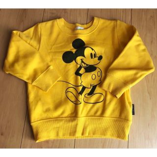 ディズニー(Disney)のミッキーマウス　トレーナー　95(Tシャツ/カットソー)